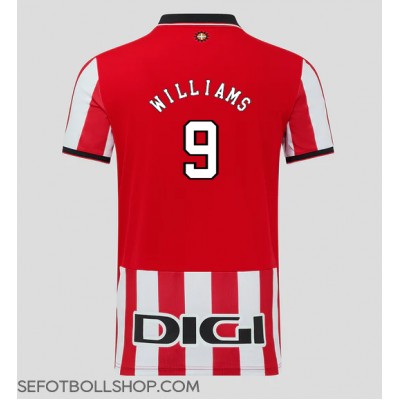 Billiga Athletic Bilbao Inaki Williams #9 Hemma fotbollskläder 2025-26 Kortärmad Billiga Athletic Bilbao Inaki Williams #9 Hemma fotbollskläder 2025-26 Kortärmad